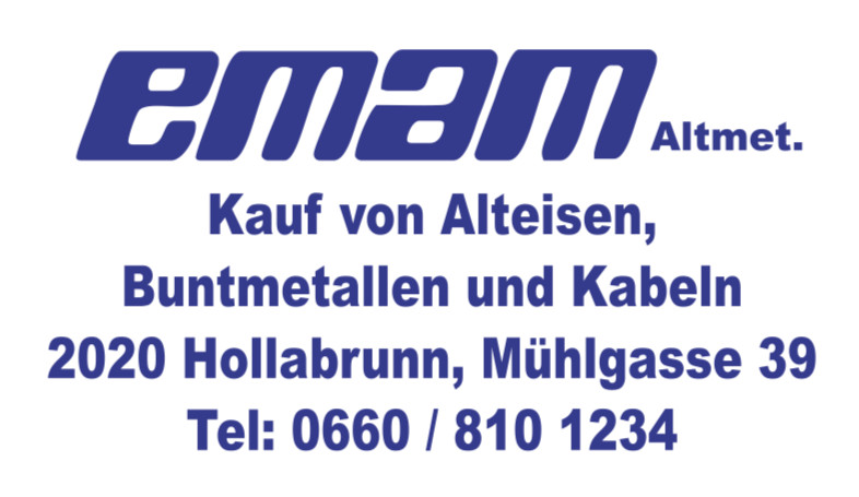 Firmenlogo EMAM Altmetall Ankauf Verkauf Hollabrunn